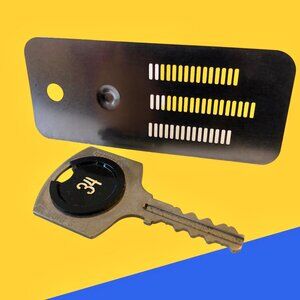 Winfield Hotel Key Vintage Black New Orleans Room #314